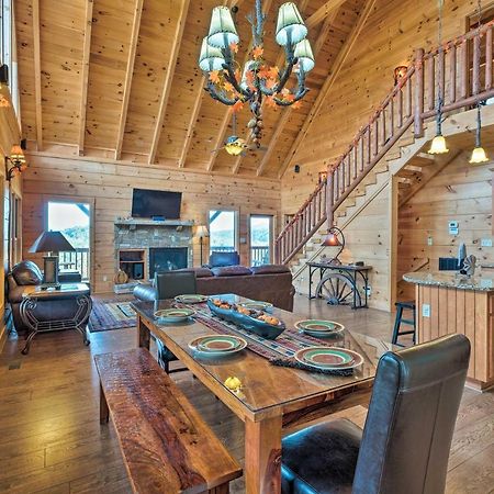 Pigeon Forge Cabin With Brand New Hot Tub And Views! Sevierville Exteriör bild